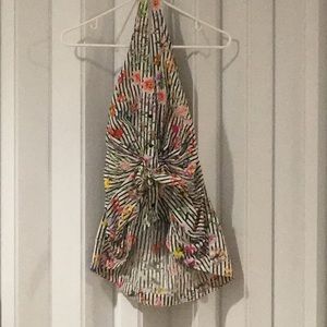 Zara Women Halter High Low Design